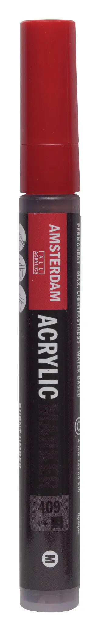 Amsterdam Acrylic Marker 4 mm Umbra Gebrannt 409