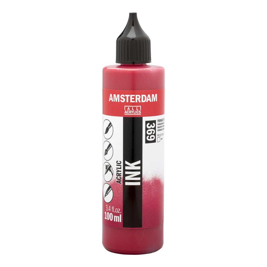 Amsterdam Acrylic Tinte Flasche 100 ml Primärmagenta 369