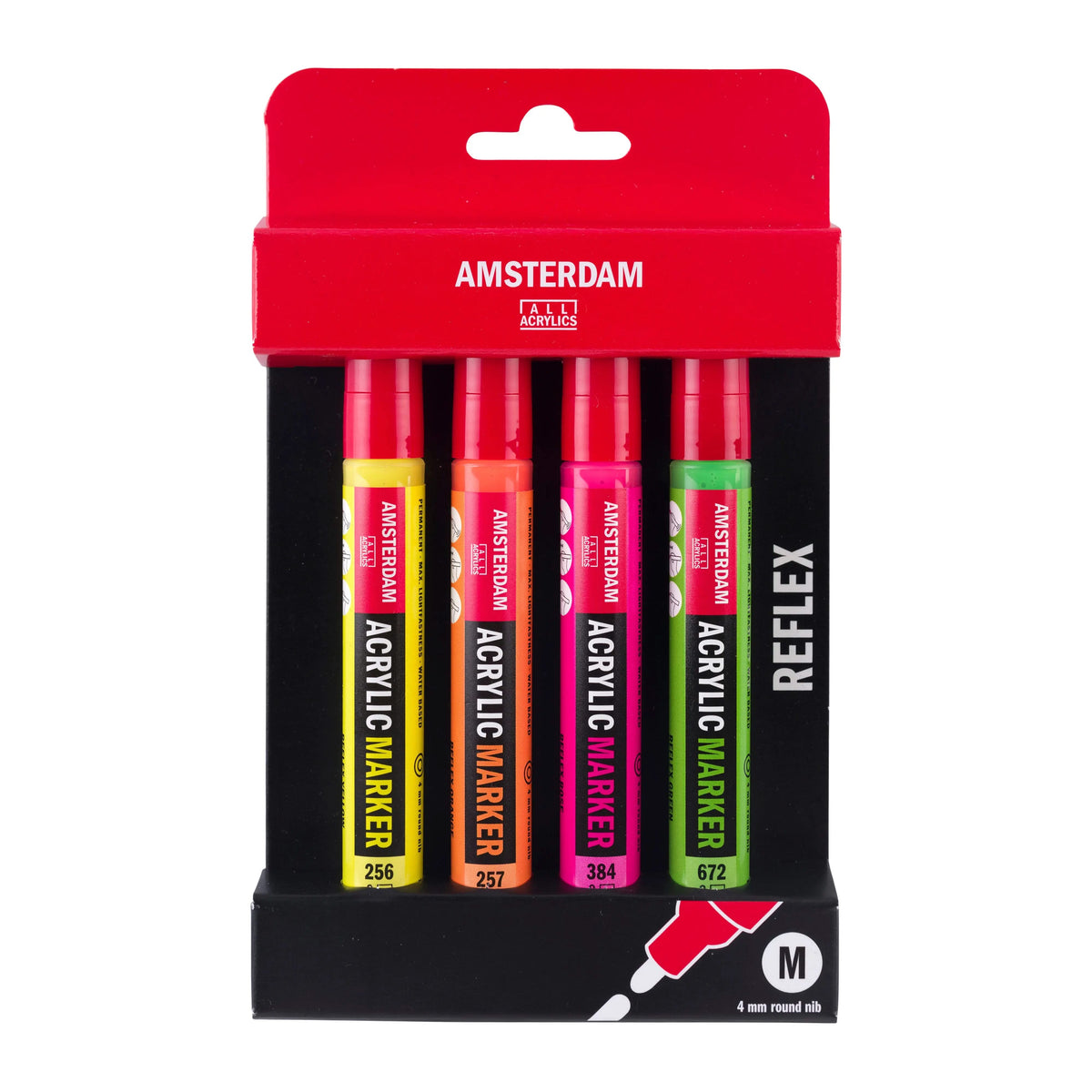 Amsterdam Acrylmarker Reflexset | 4 Farben - Kidis Art