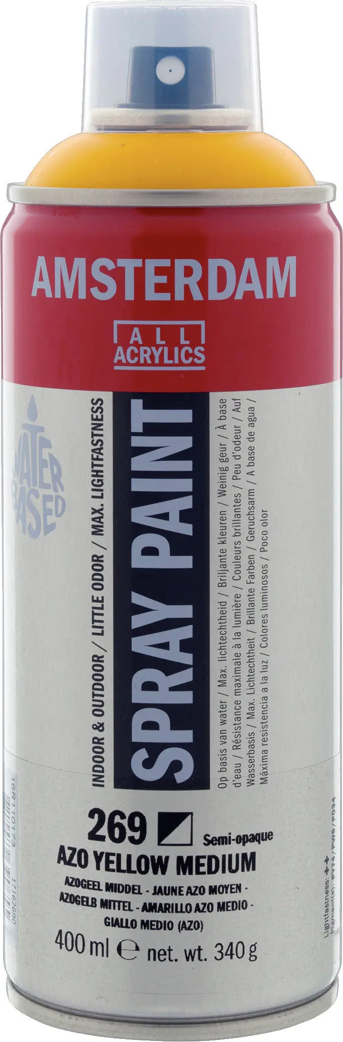 Amsterdam Sprühfarbe 400 ml Azogelb Mittel 269