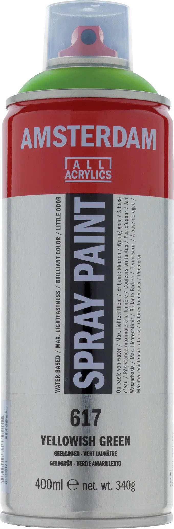 Amsterdam Sprühfarbe 400 ml Gelbgrün 617