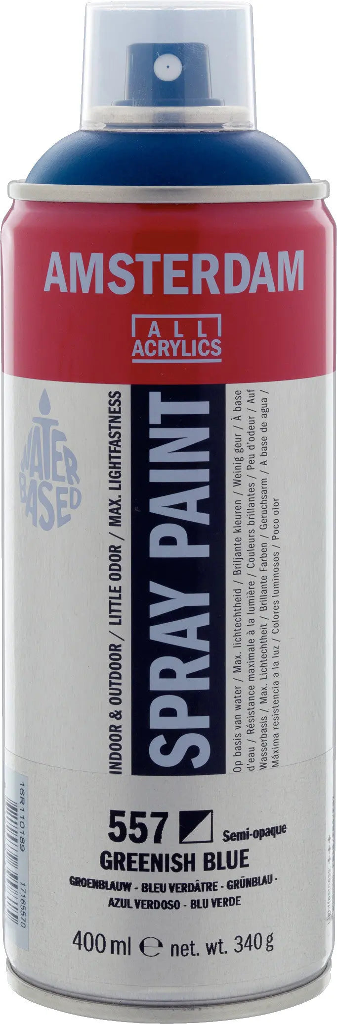 Amsterdam Sprühfarbe 400 ml Grünblau 557