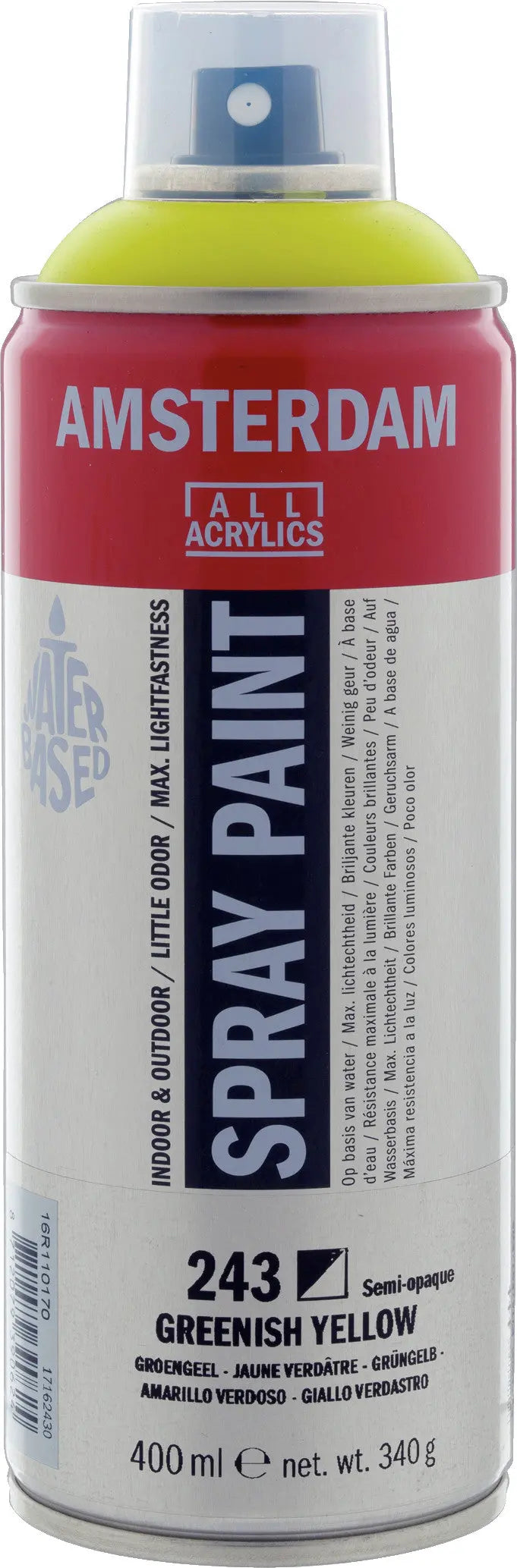 Amsterdam Sprühfarbe 400 ml Grüngelb 243