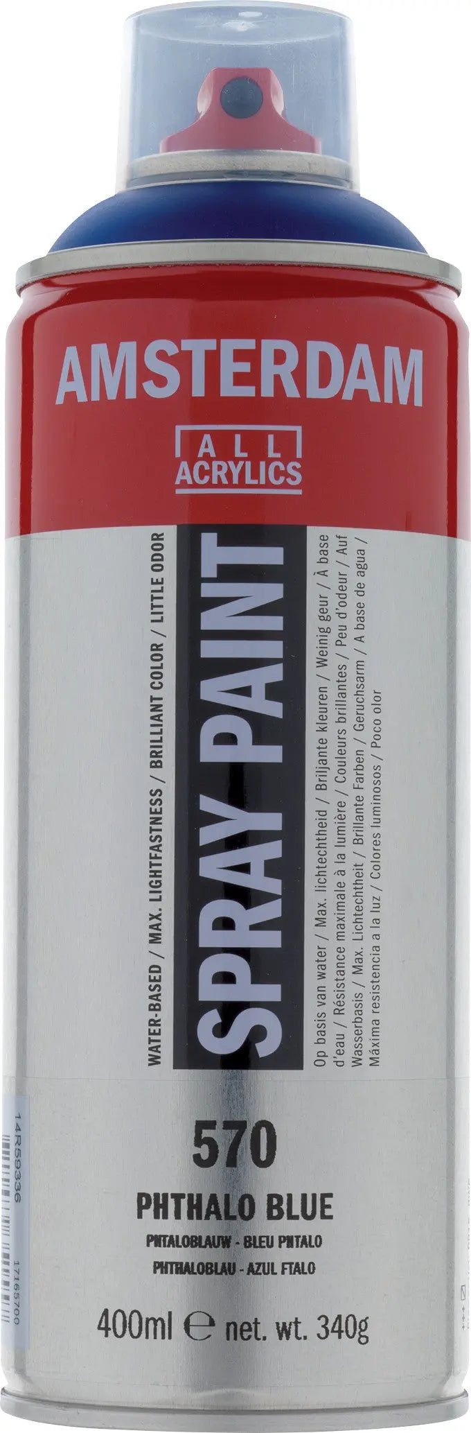 Amsterdam Sprühfarbe 400 ml Phthaloblau 570