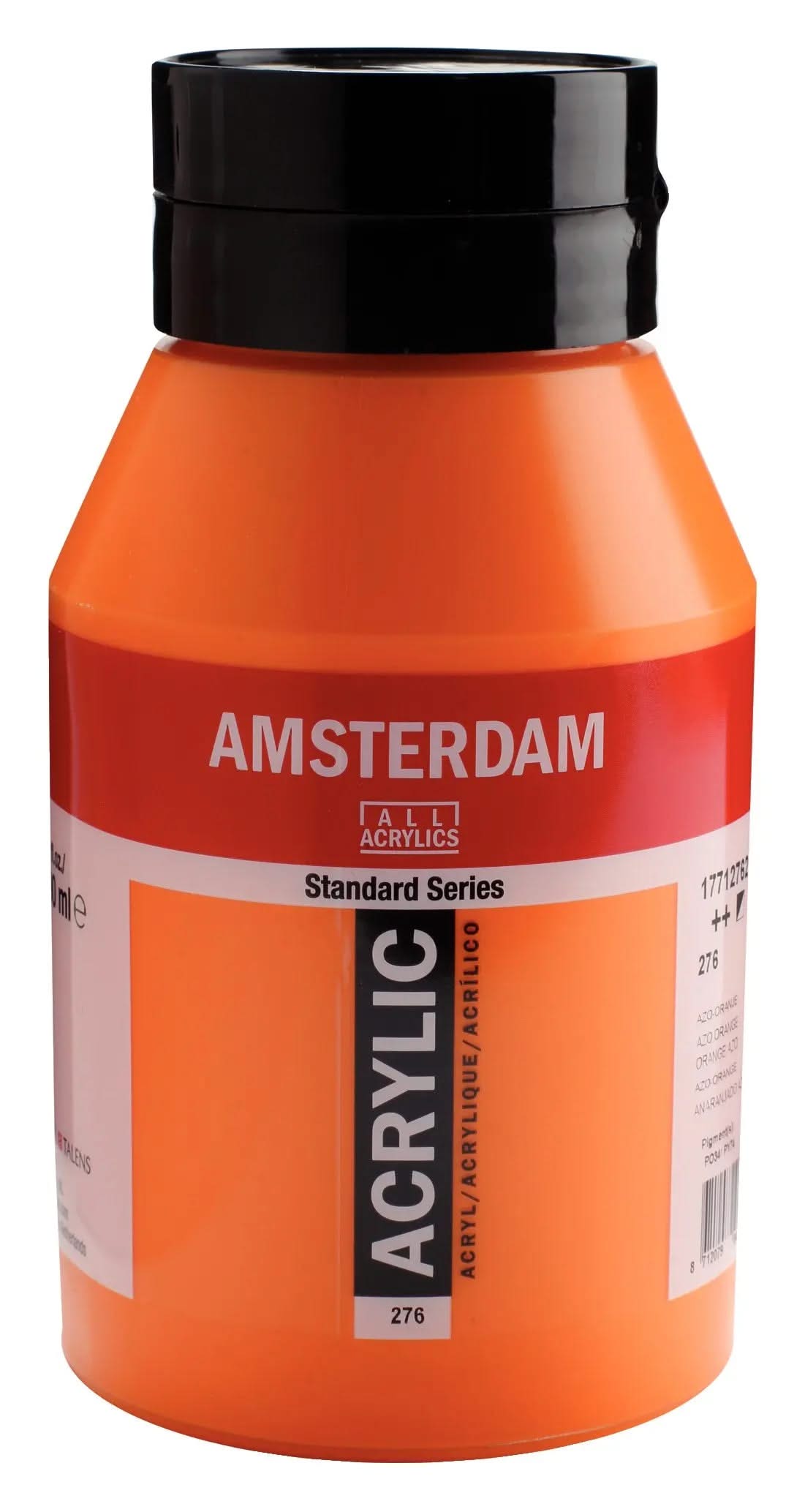 Amsterdam Standard Series Acrylfarbe Flasche 1000 ml Azo-Orange 276 - Kidis Art