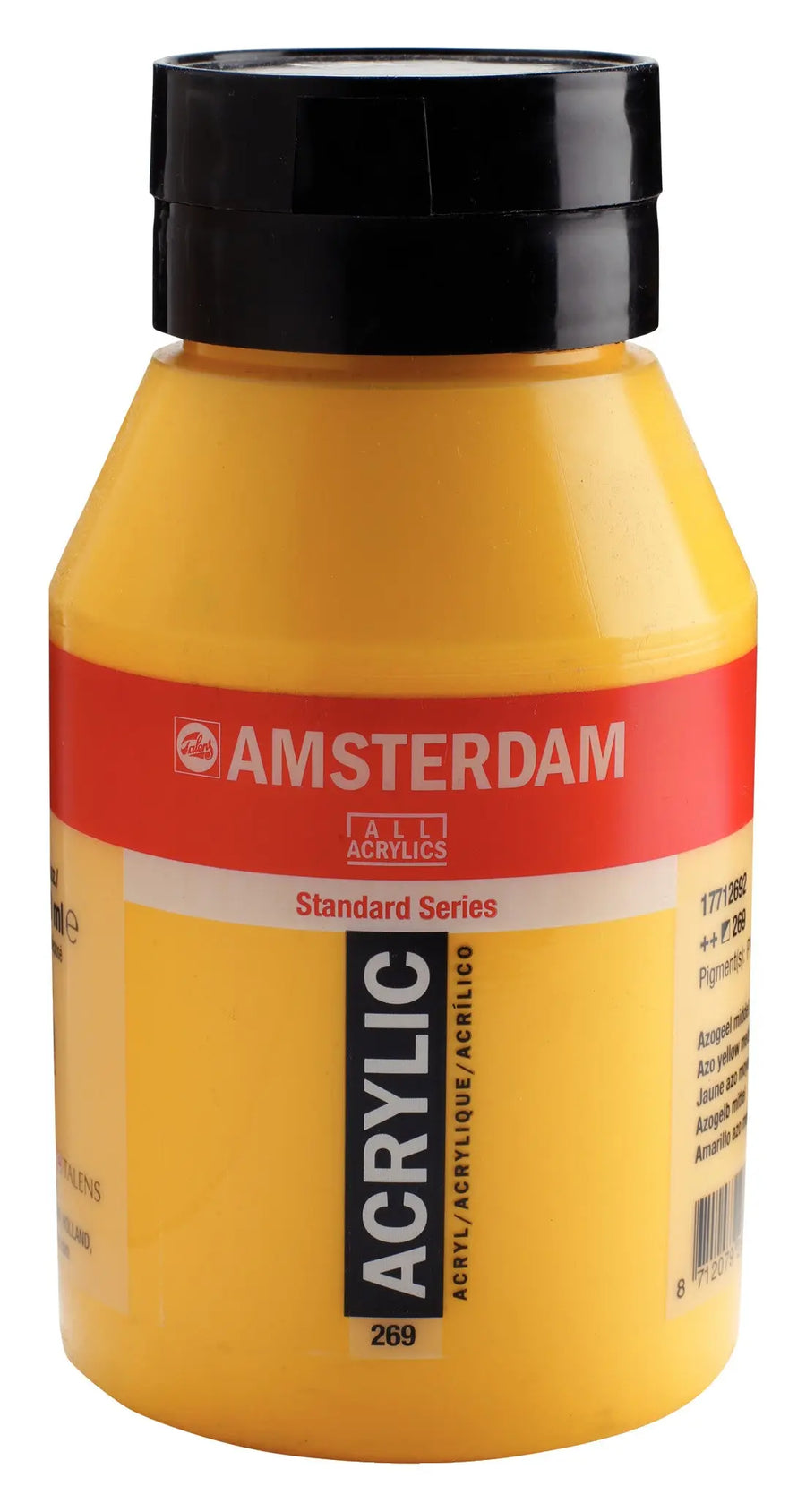 Amsterdam Standard Series Acrylfarbe Flasche 1000 ml Azogelb Mittel 269