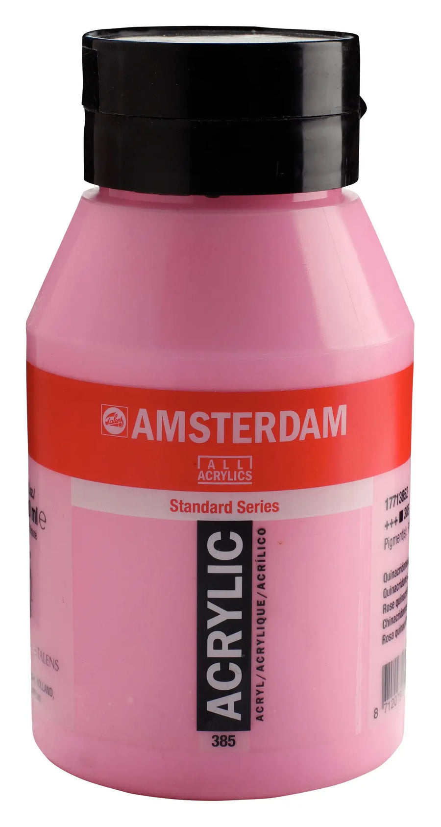 Amsterdam Standard Series Acrylfarbe Flasche 1000 ml Chinacridonrosa Hell 385