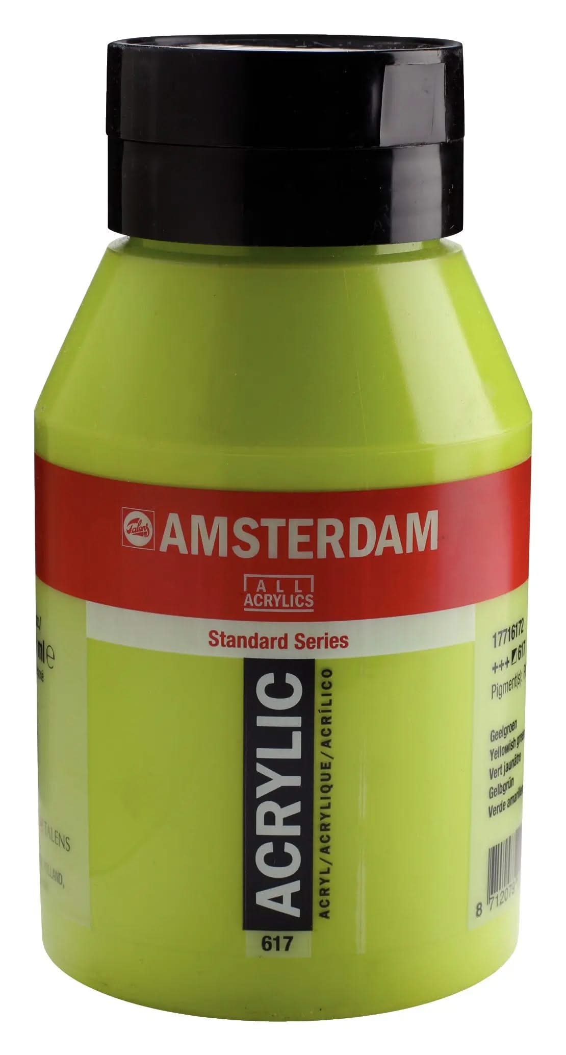 Amsterdam Standard Series Acrylfarbe Flasche 1000 ml Gelbgrün 617 - Kidis Art