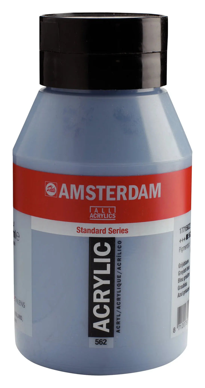 Amsterdam Standard Series Acrylfarbe Flasche 1000 ml Graublau 562