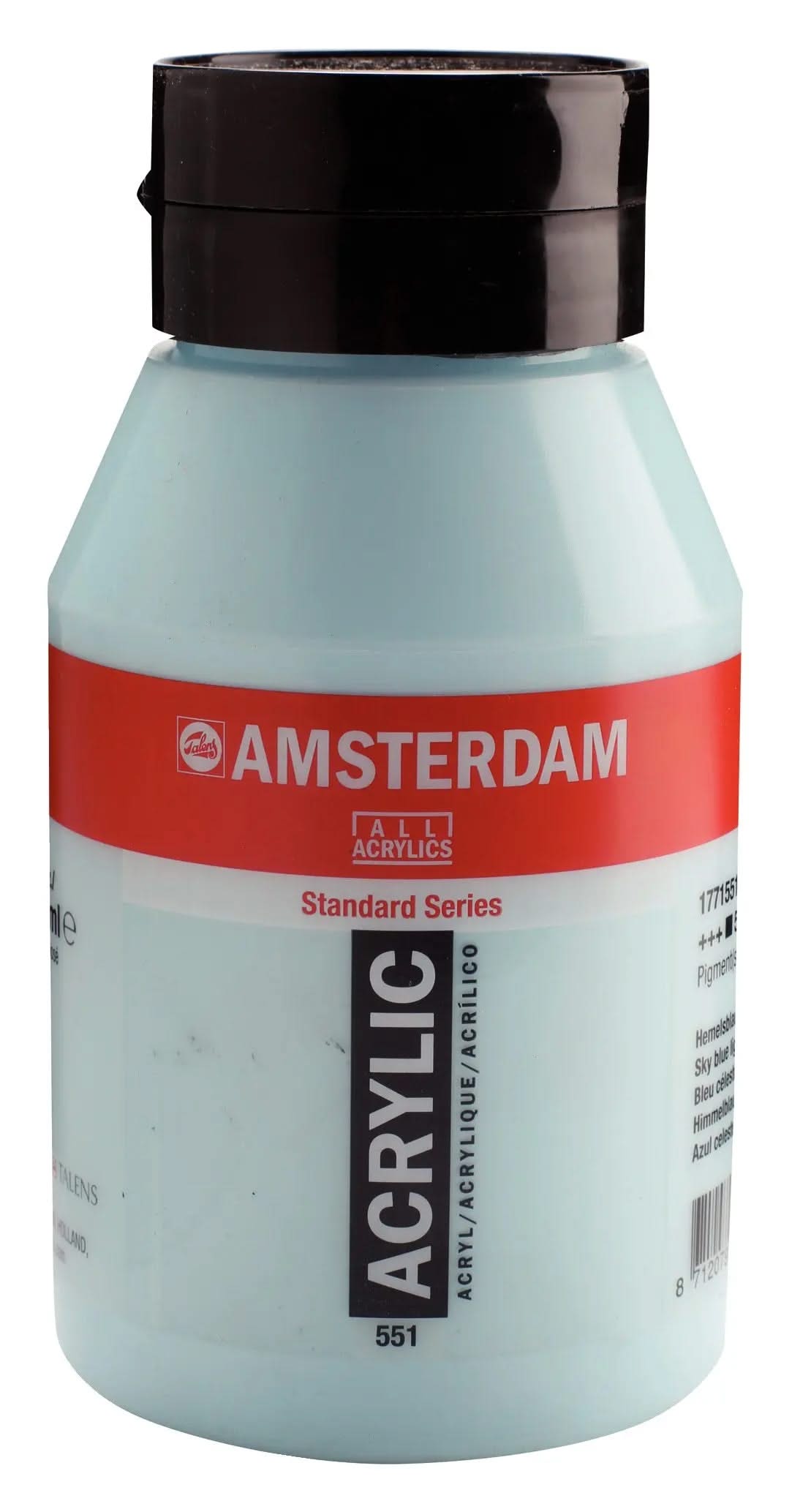 Amsterdam Standard Series Acrylfarbe Flasche 1000 ml Himmelblau Hell 551 - Kidis Art