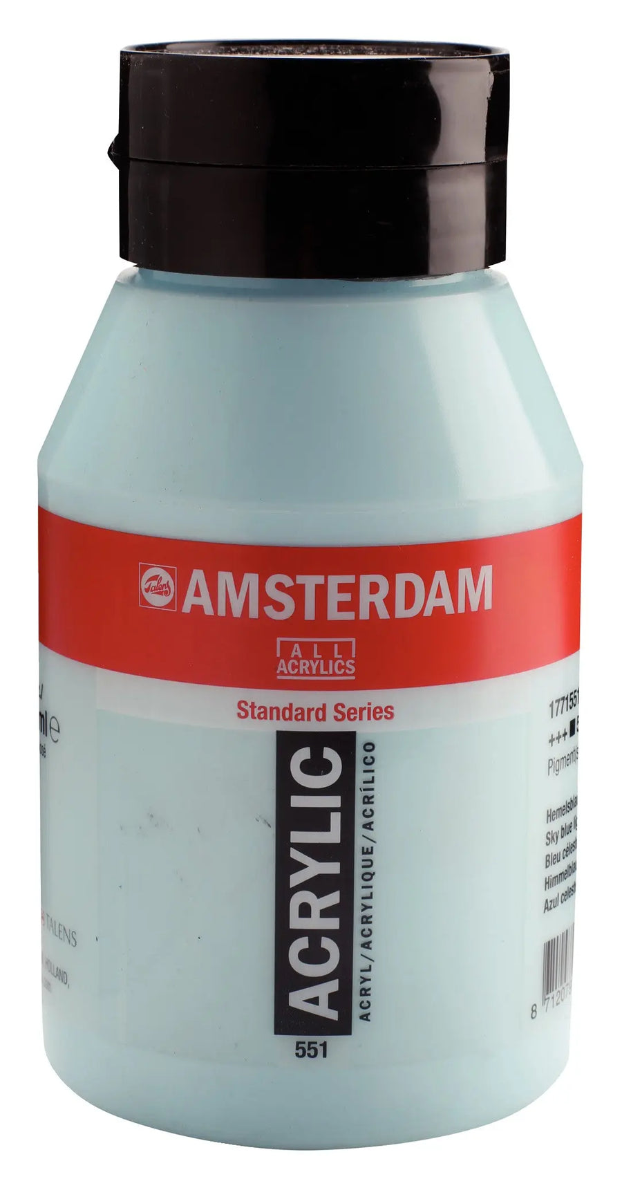 Amsterdam Standard Series Acrylfarbe Flasche 1000 ml Himmelblau Hell 551