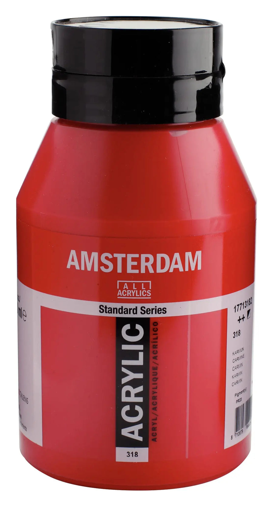Amsterdam Standard Series Acrylfarbe Flasche 1000 ml Karmin 318