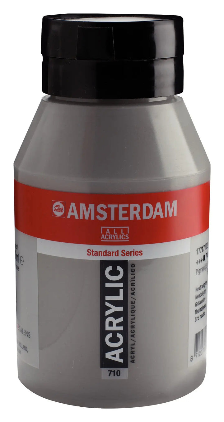 Amsterdam Standard Series Acrylfarbe Flasche 1000 ml Neutralgrau 710