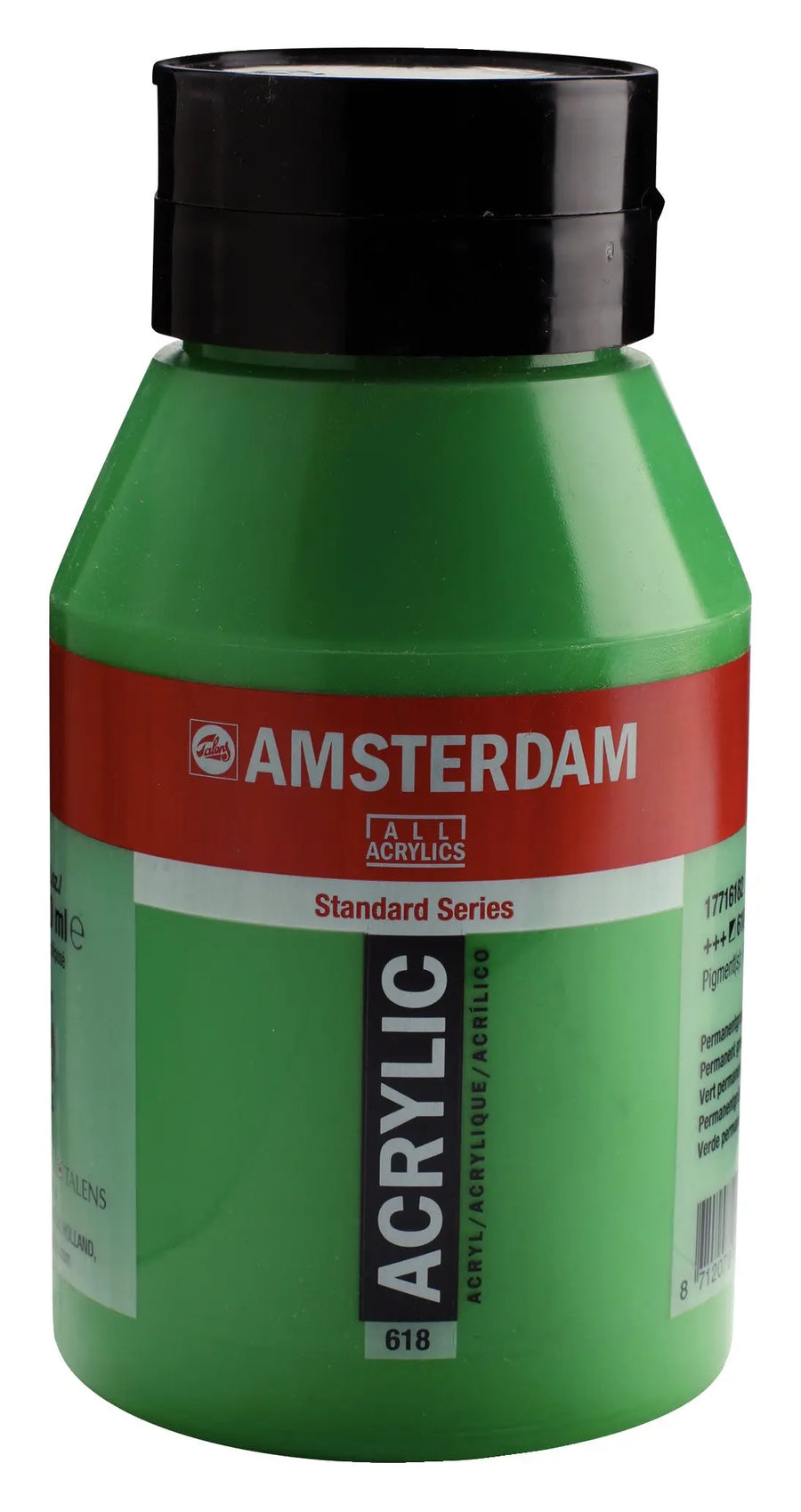 Amsterdam Standard Series Acrylfarbe Flasche 1000 ml Permanentgrün Hell 618
