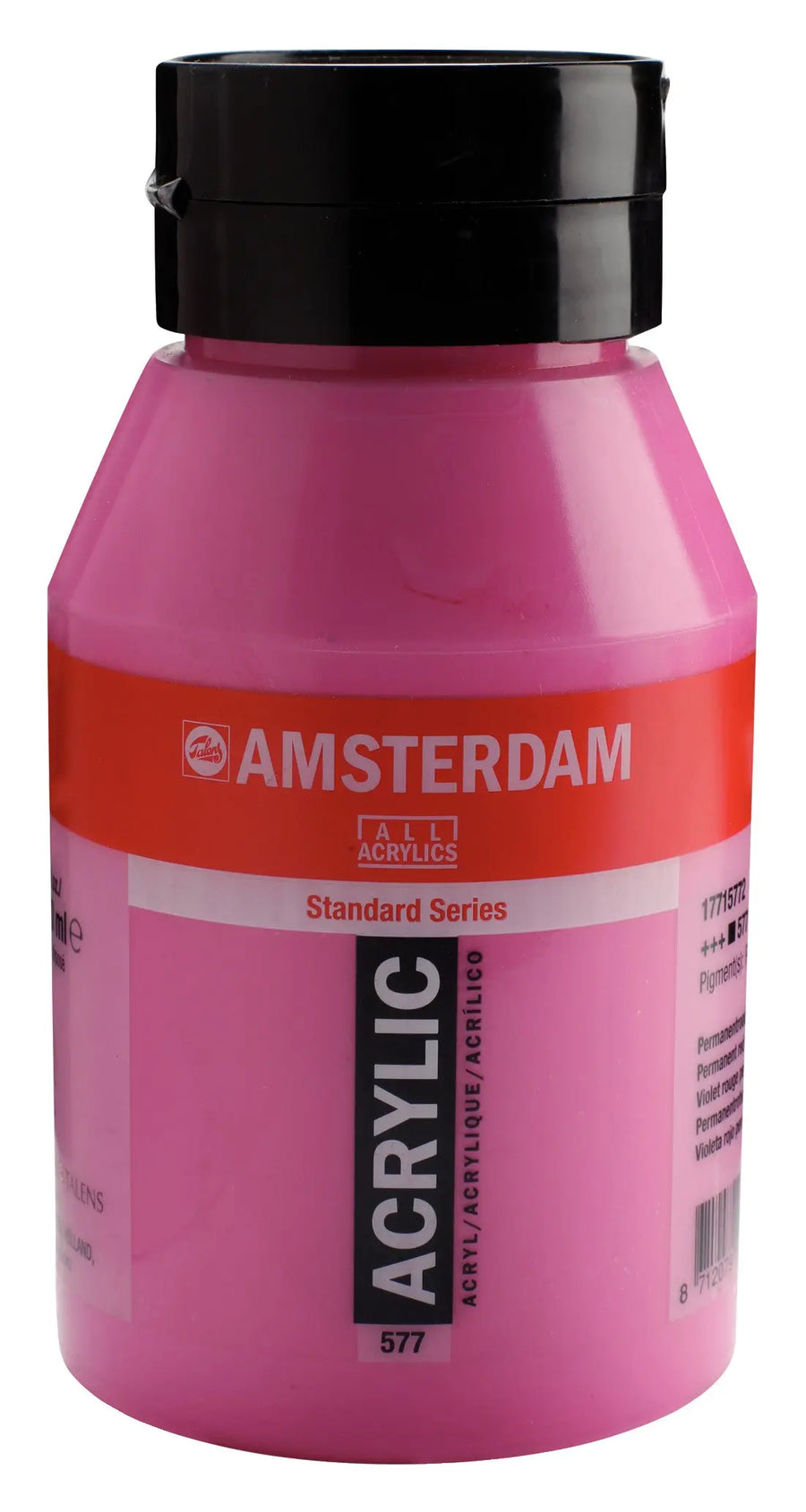 Amsterdam Standard Series Acrylfarbe Flasche 1000 ml Permanentrotviolett Hell 577