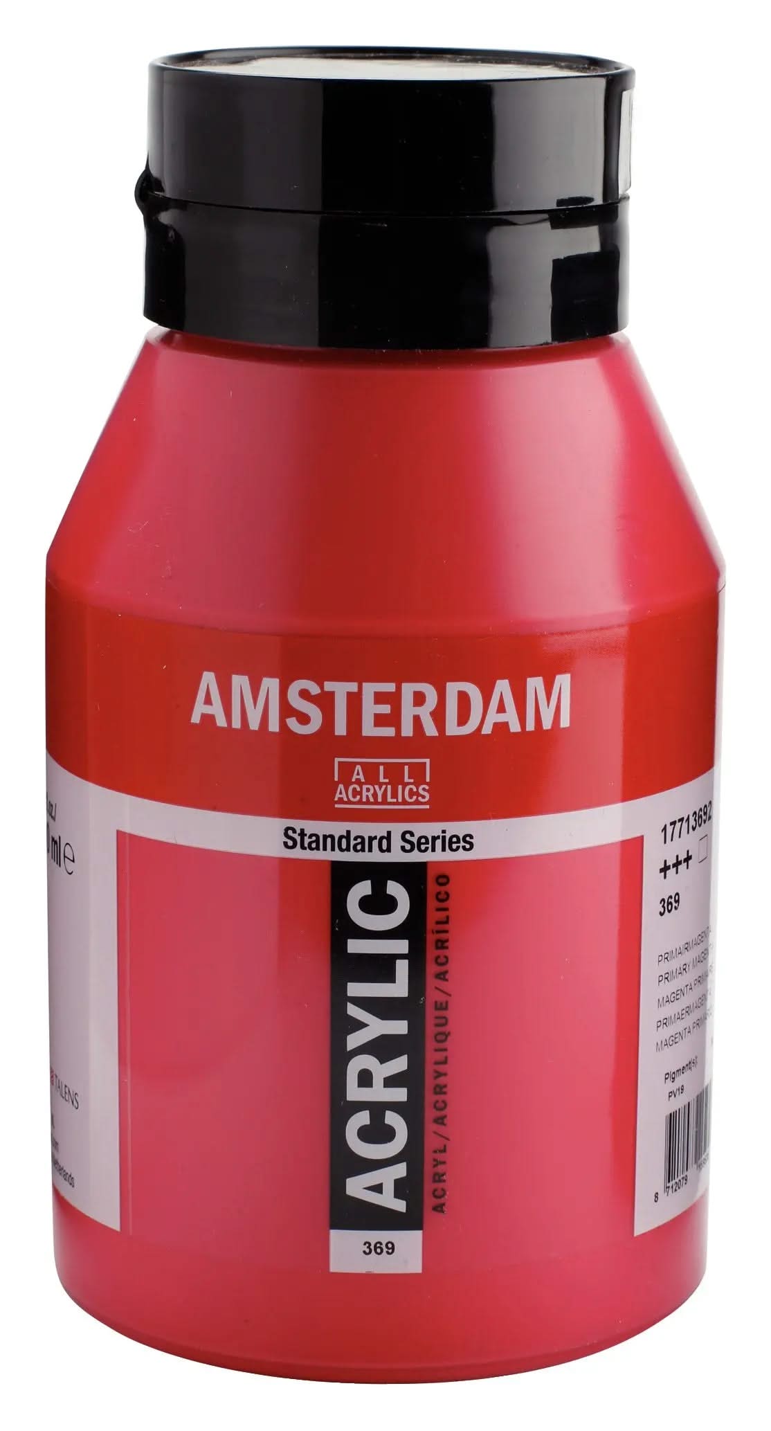 Amsterdam Standard Series Acrylfarbe Flasche 1000 ml Primärmagenta 369 - Kidis Art