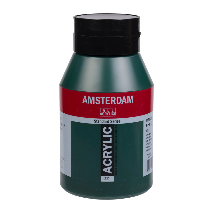 Amsterdam Standard Series Acrylfarbe Flasche 1000 ml Saftgrün 623