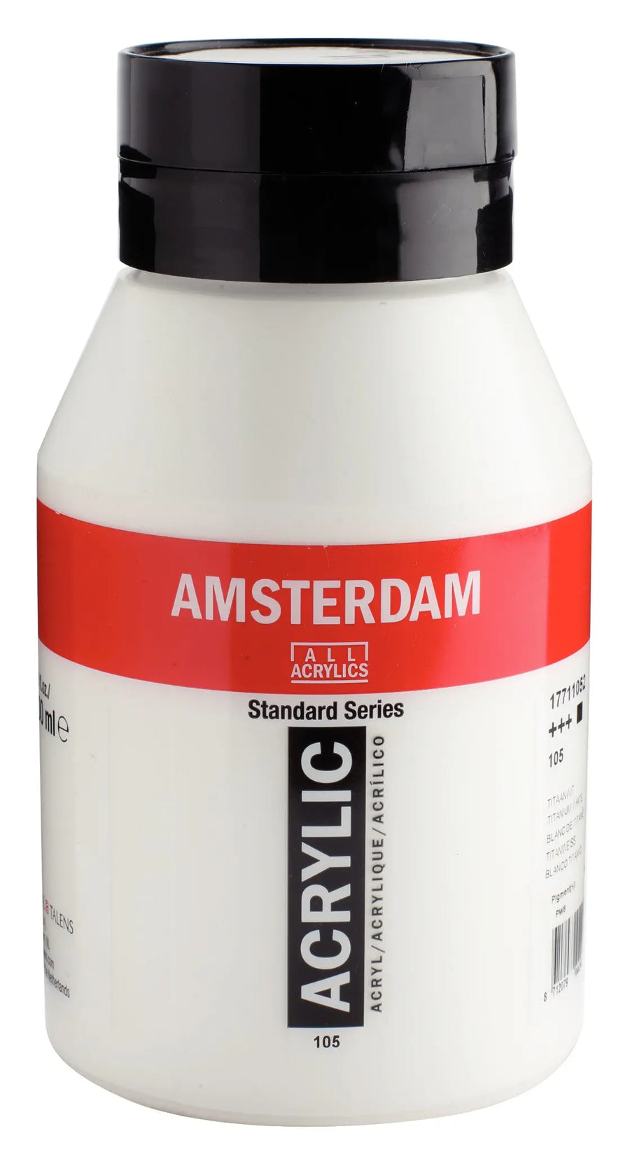 Amsterdam Standard Series Acrylfarbe Flasche 1000 ml Titanweiß 105