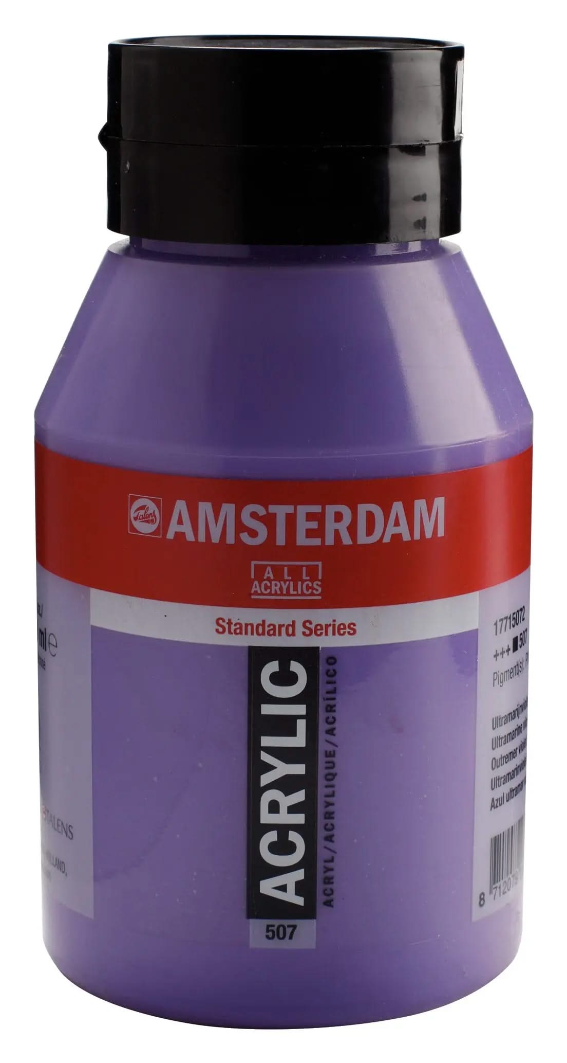 Amsterdam Standard Series Acrylfarbe Flasche 1000 ml Ultramarinviolett 507 - Kidis Art