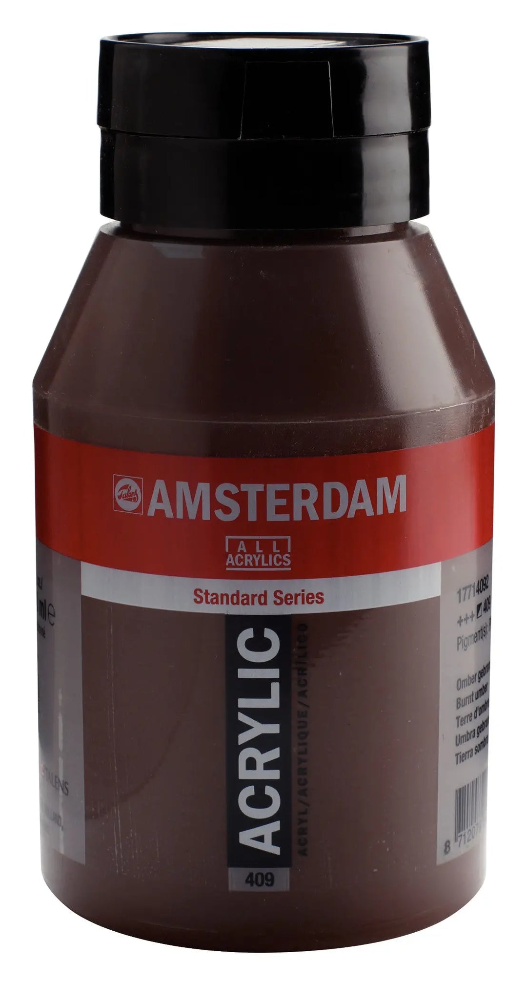 Amsterdam Standard Series Acrylfarbe Flasche 1000 ml Umbra Gebrannt 409