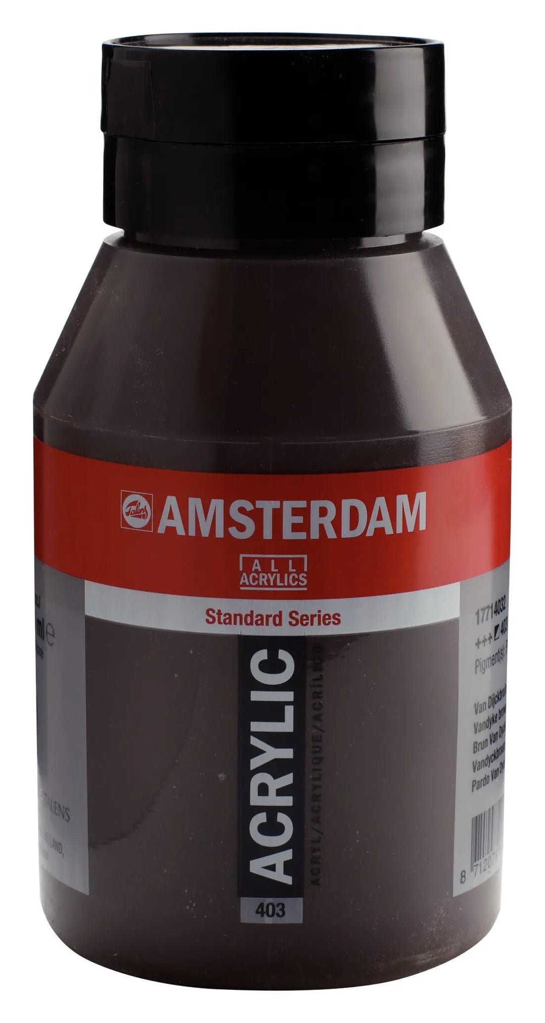 Amsterdam Standard Series Acrylfarbe Flasche 1000 ml Vandyckbraun 403