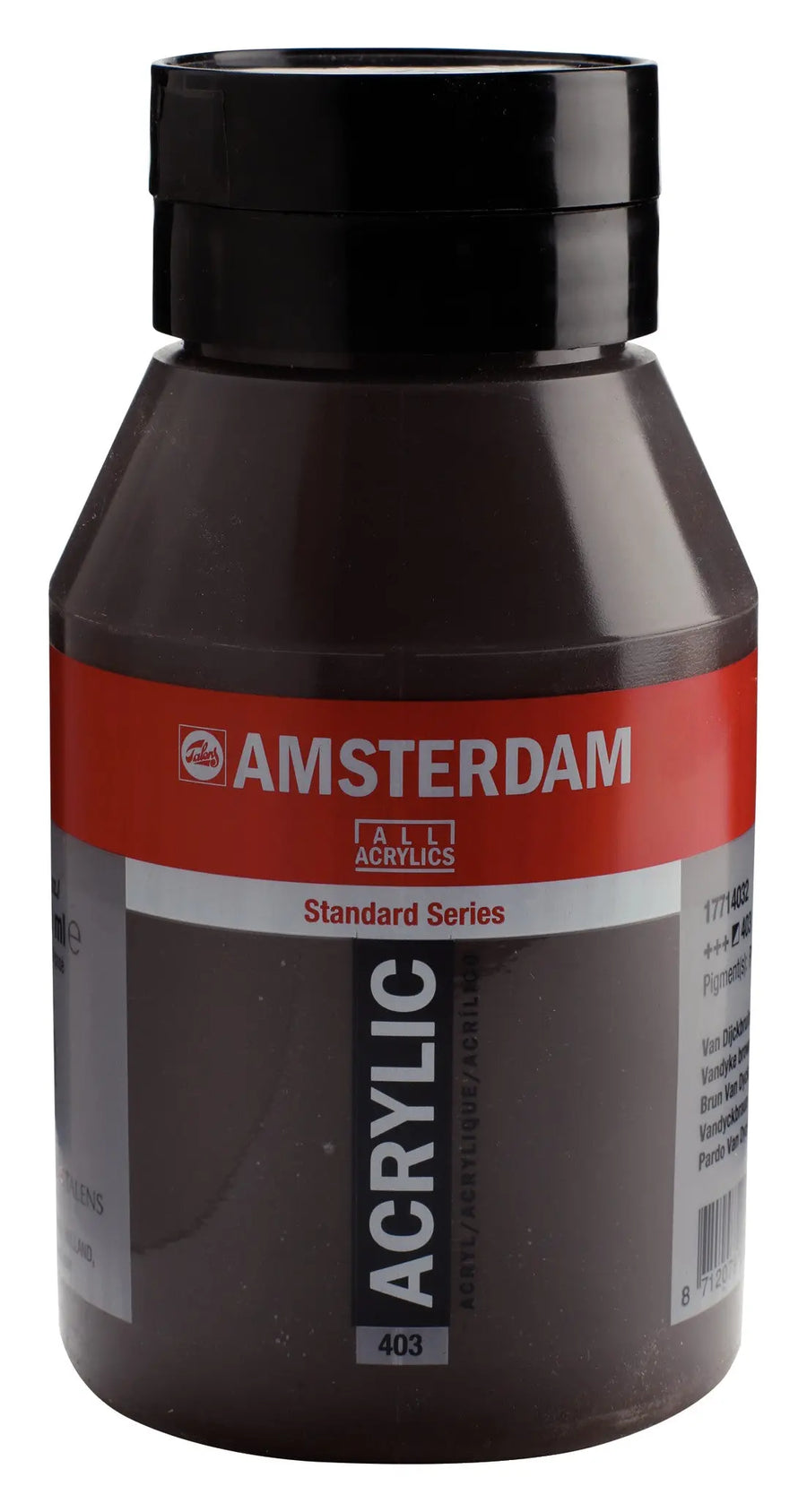 Amsterdam Standard Series Acrylfarbe Flasche 1000 ml Vandyckbraun 403