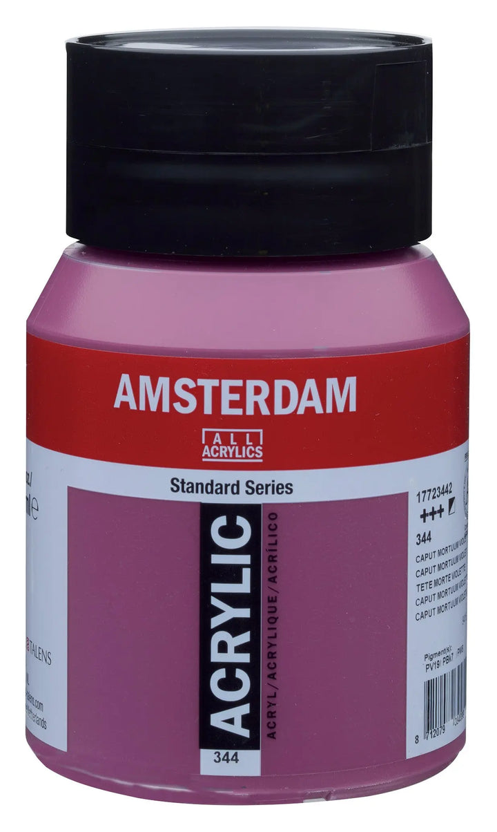 Amsterdam Standard Series Acrylfarbe Flasche 500 ml Caput Mortuum Violett 344
