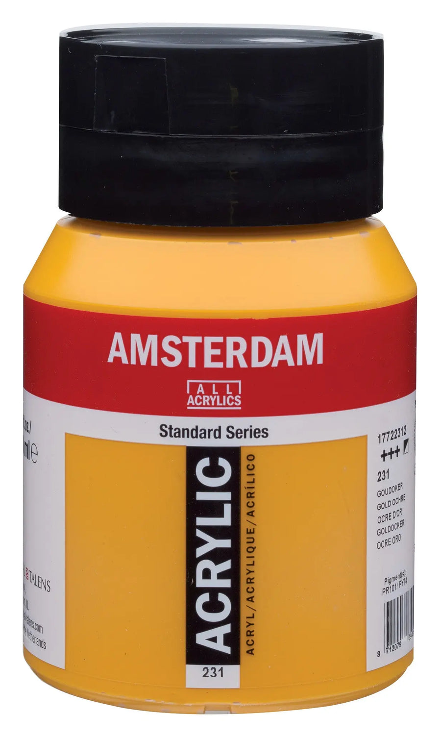 Amsterdam Standard Series Acrylfarbe Flasche 500 ml Goldocker 231