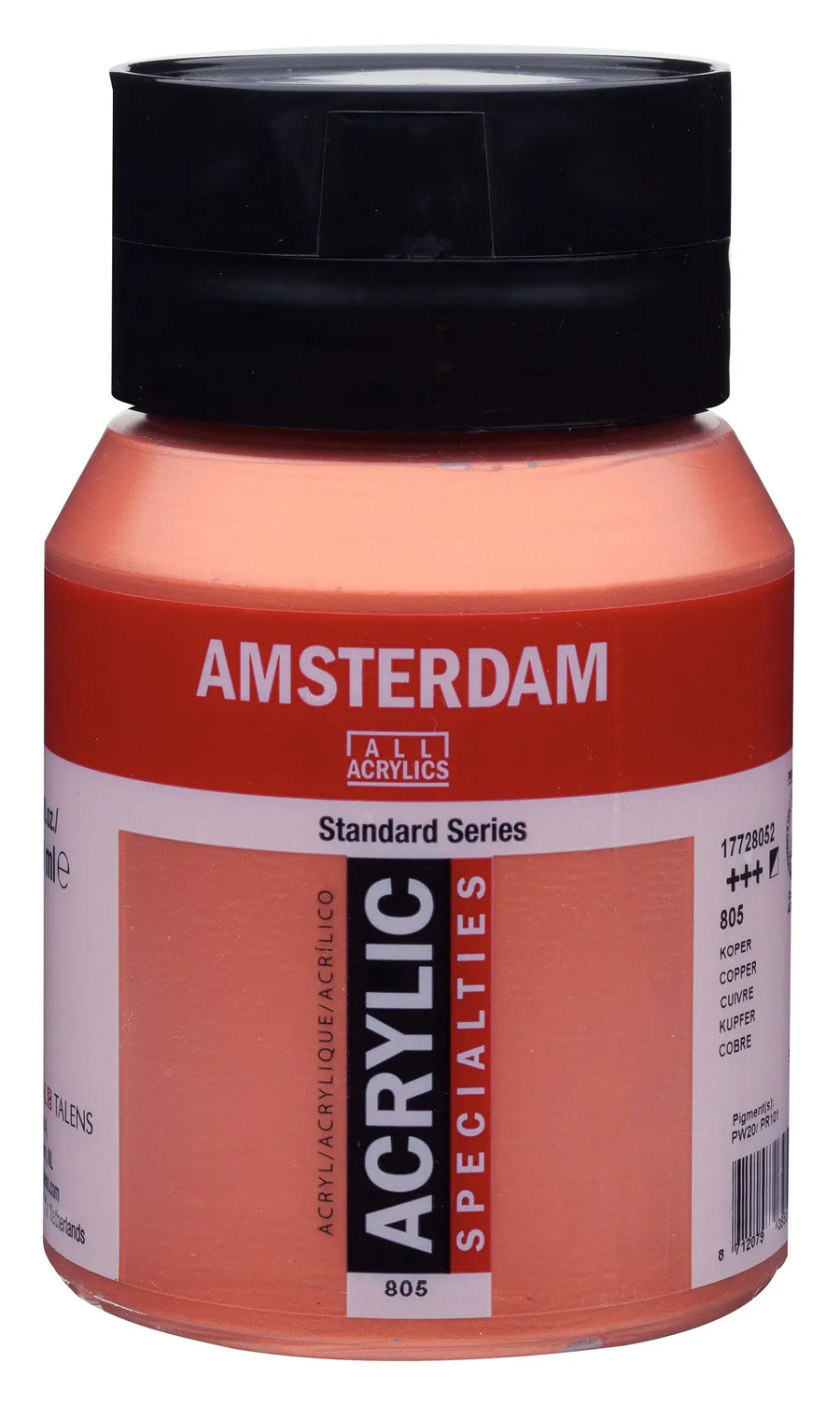 Amsterdam Standard Series Acrylfarbe Flasche 500 ml Kupfer 805