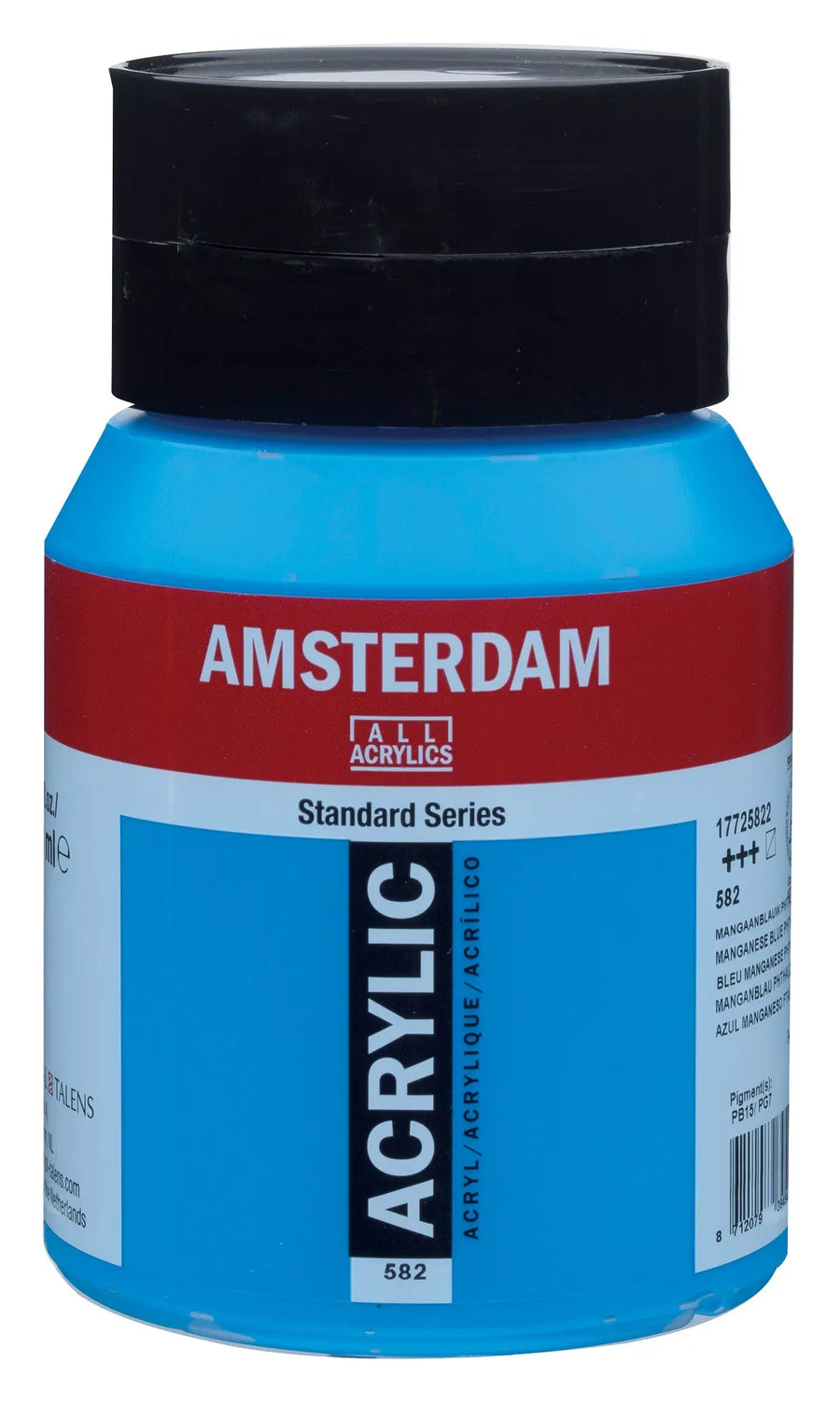 Amsterdam Standard Series Acrylfarbe Flasche 500 ml Manganblau Phthalo 582