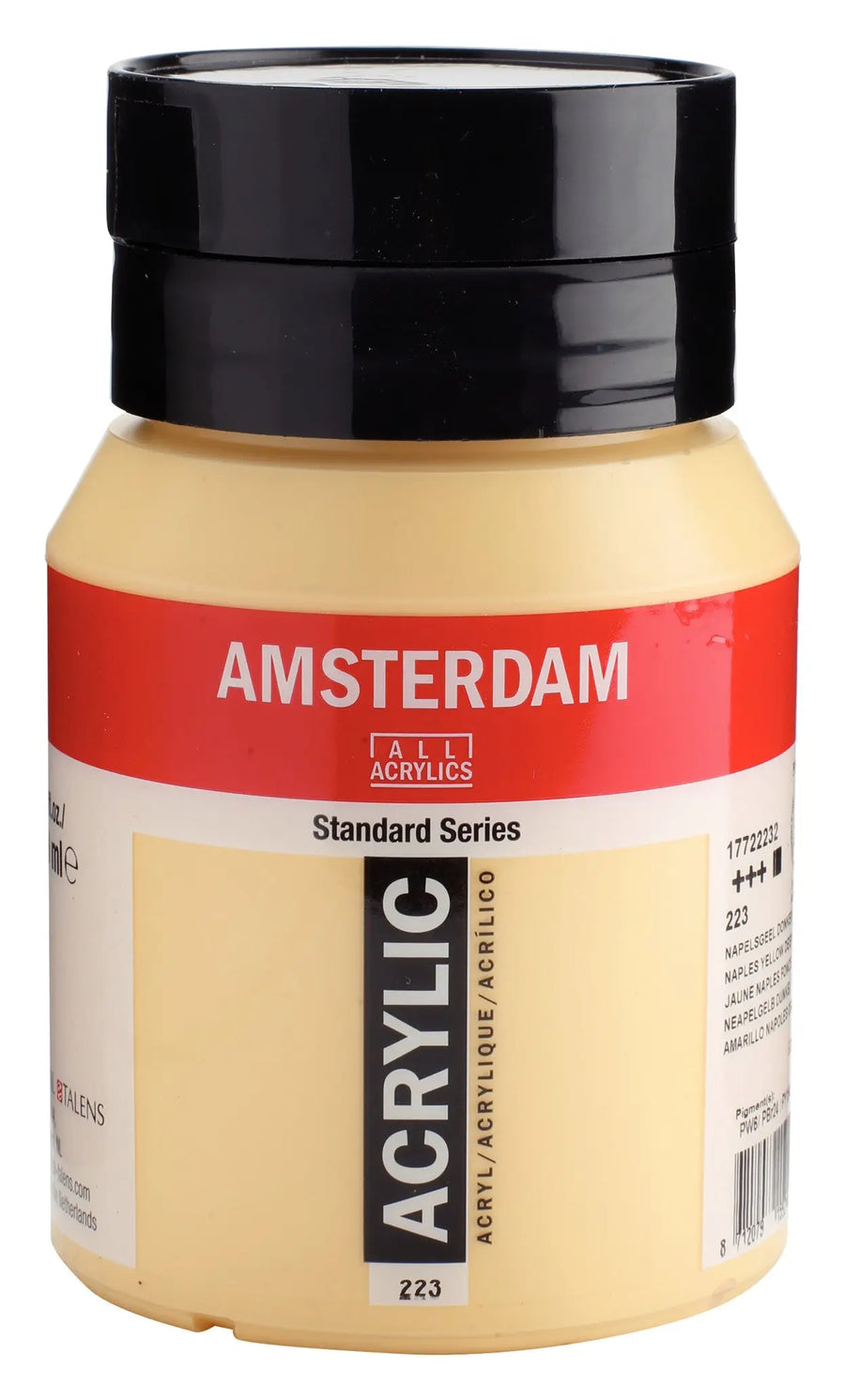 Amsterdam Standard Series Acrylfarbe Flasche 500 ml Neapelgelb Dunkel 223