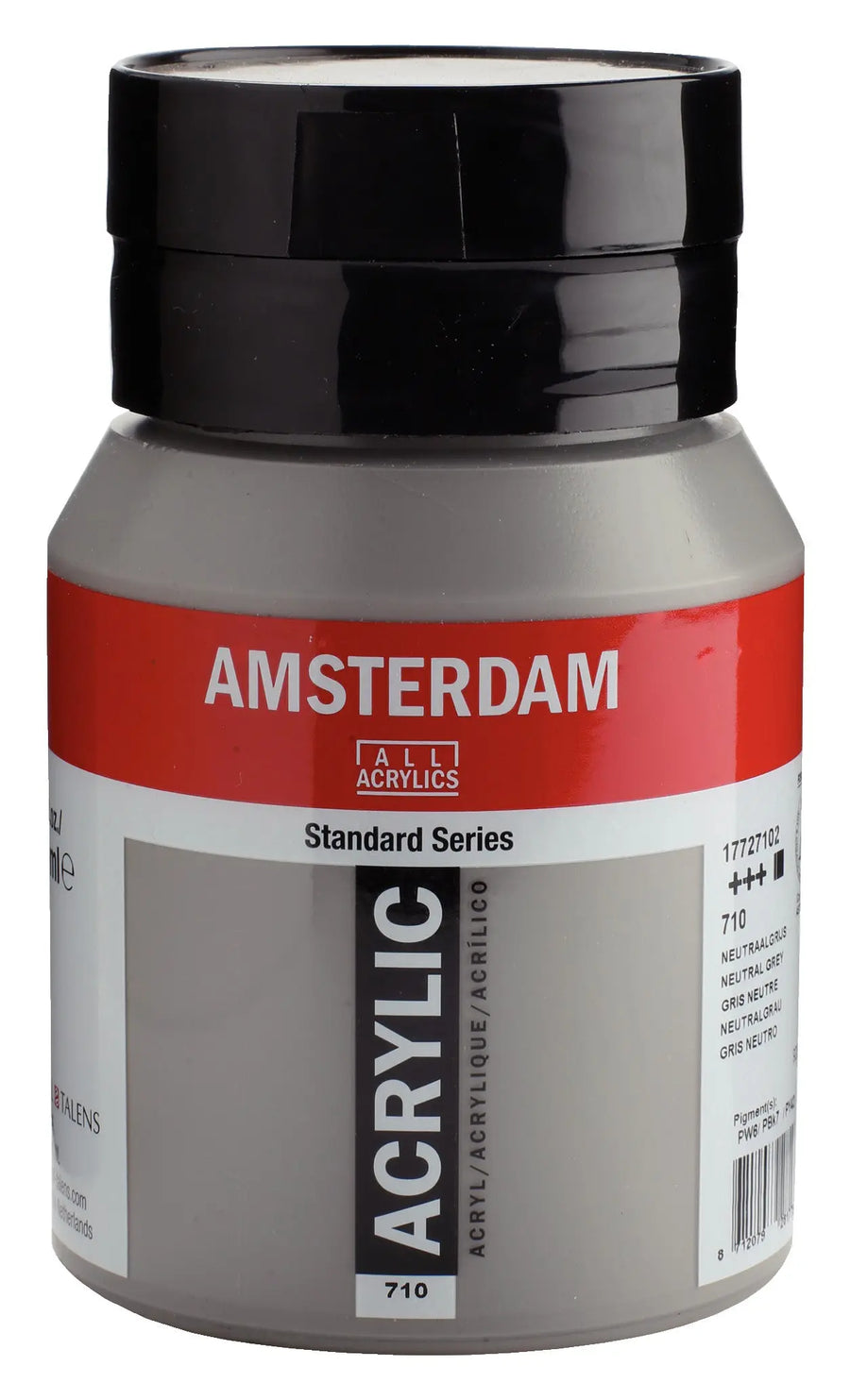 Amsterdam Standard Series Acrylfarbe Flasche 500 ml Neutralgrau 710