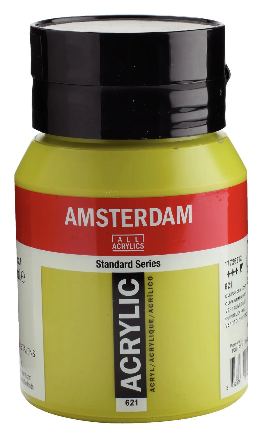 Amsterdam Standard Series Acrylfarbe Flasche 500 ml Olivgrün Hell 621
