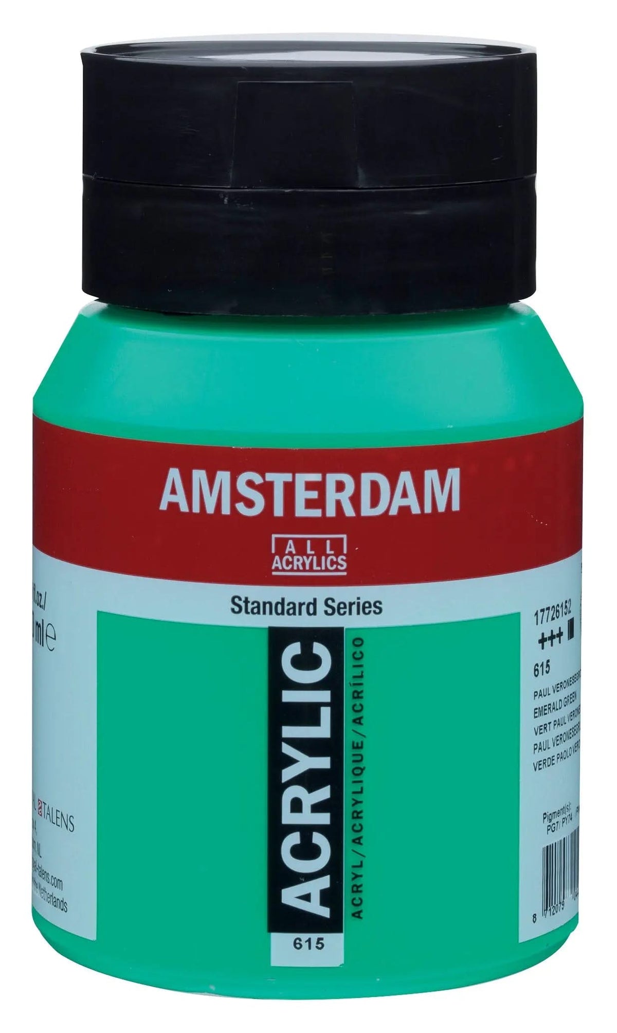 Amsterdam Standard Series Acrylfarbe Flasche 500 ml Paul Veronesegrün 615 - Kidis Art
