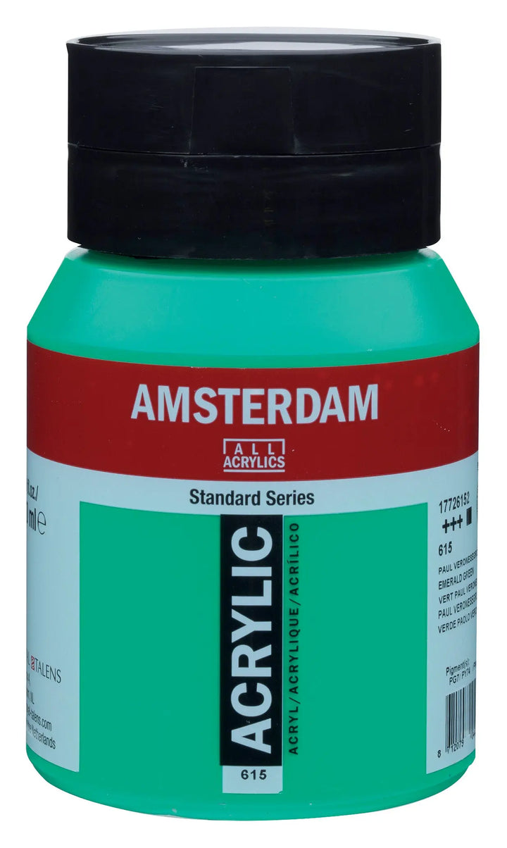 Amsterdam Standard Series Acrylfarbe Flasche 500 ml Paul Veronesegrün 615