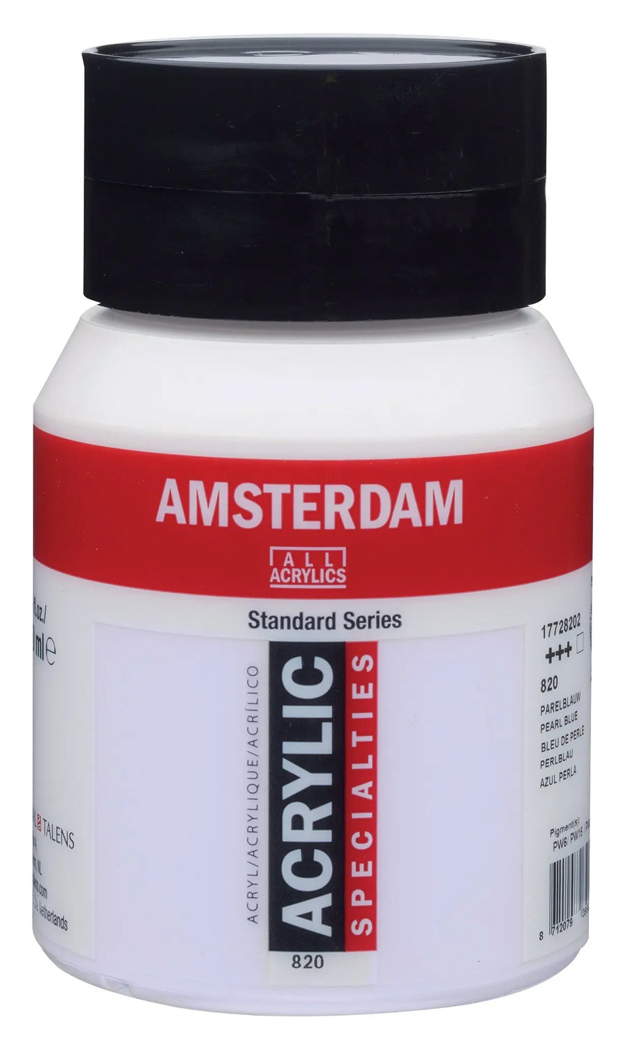 Amsterdam Standard Series Acrylfarbe Flasche 500 ml Perlblau 820