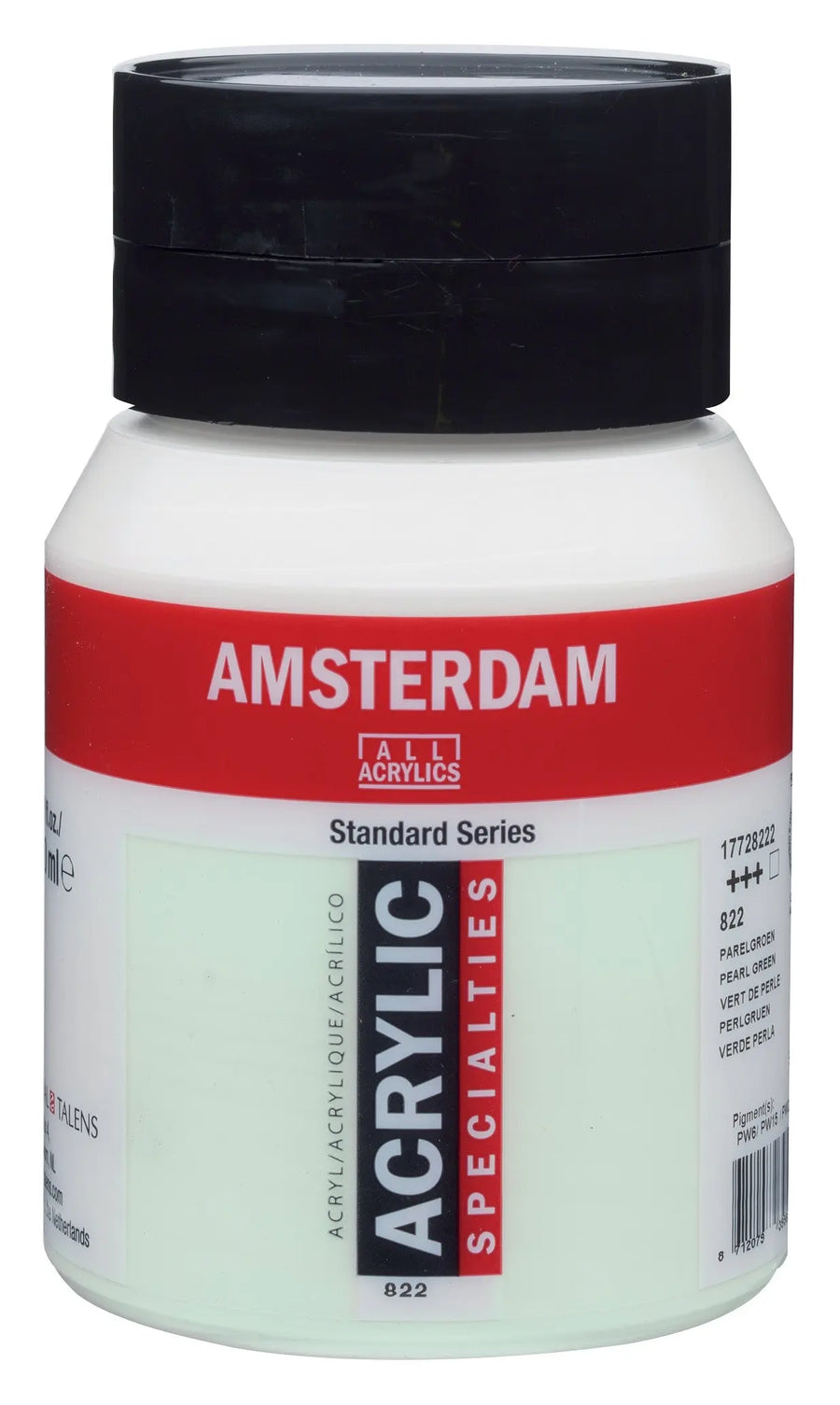 Amsterdam Standard Series Acrylfarbe Flasche 500 ml Perlgrün 822