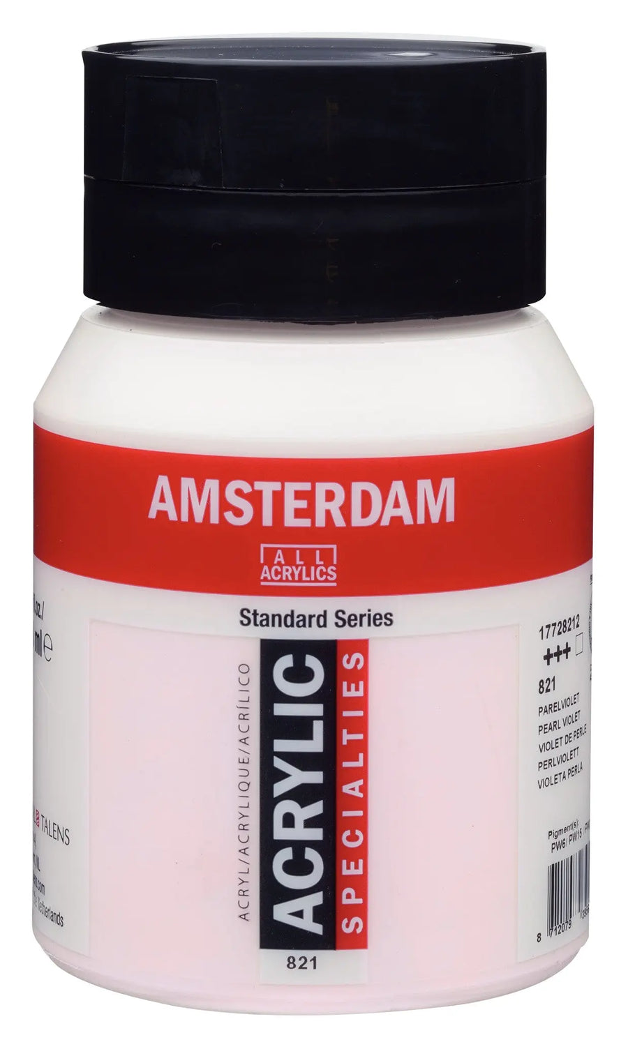 Amsterdam Standard Series Acrylfarbe Flasche 500 ml Perlviolett 821
