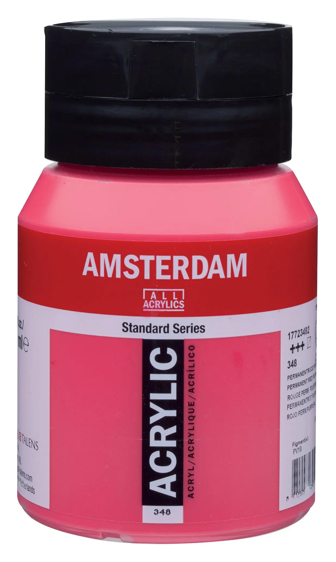Amsterdam Standard Series Acrylfarbe Flasche 500 ml Permanentrot Purpur 348