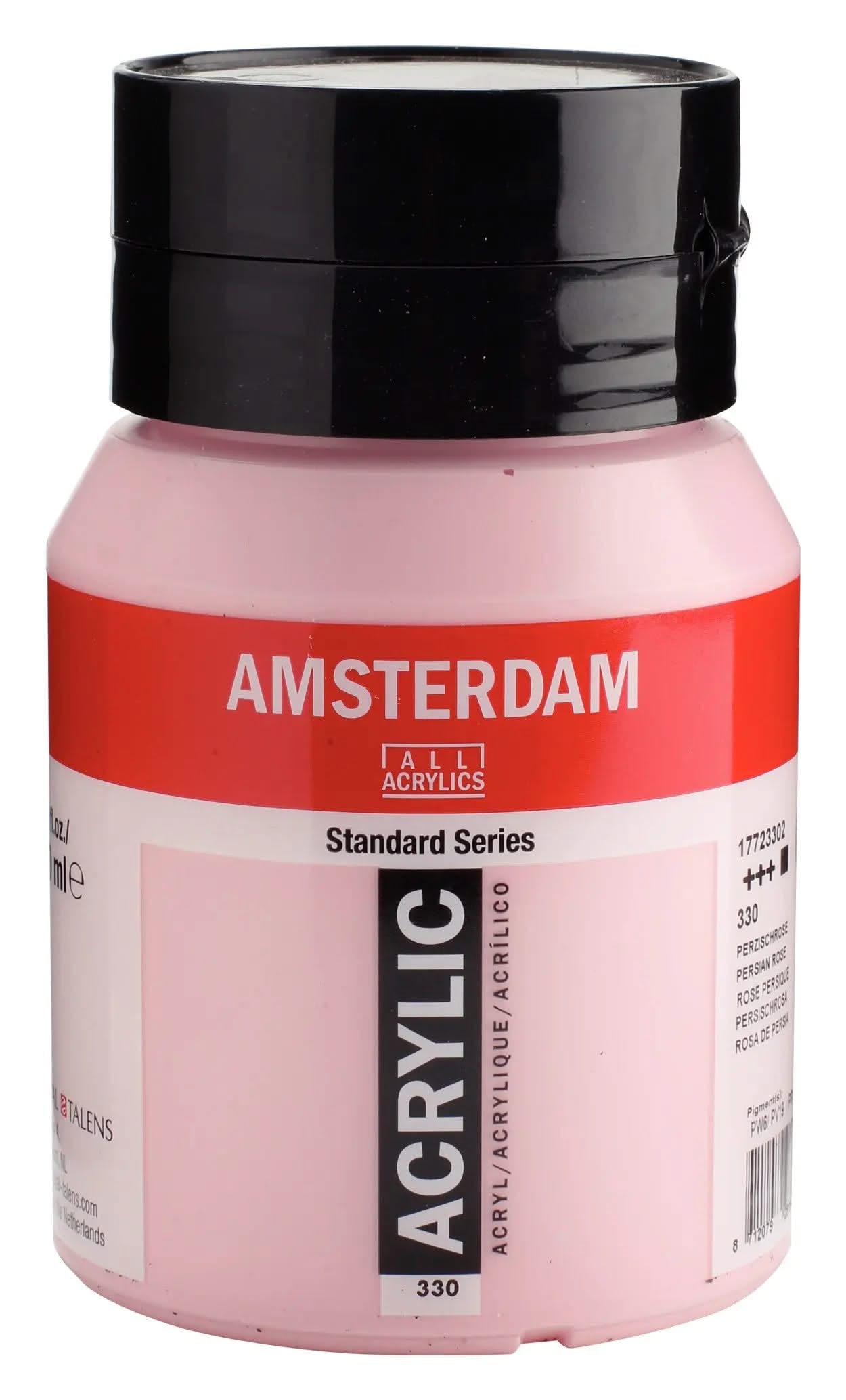 Amsterdam Standard Series Acrylfarbe Flasche 500 ml Persischrosa 330 - Kidis Art