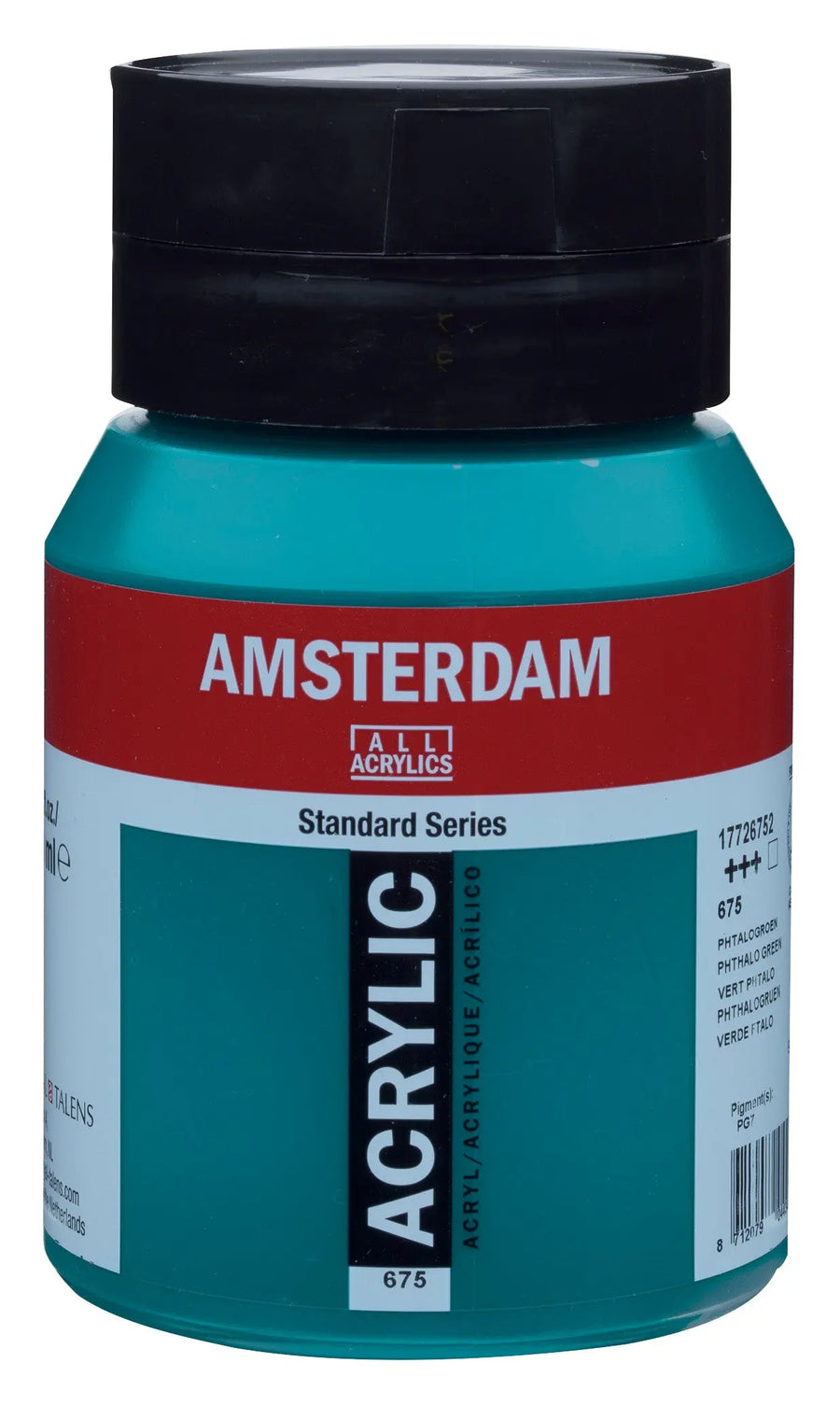 Amsterdam Standard Series Acrylfarbe Flasche 500 ml Phthalogrün 675