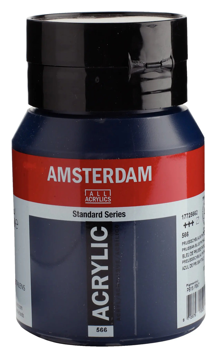 Amsterdam Standard Series Acrylfarbe Flasche 500 ml Preußischblau (Phthalo) 566