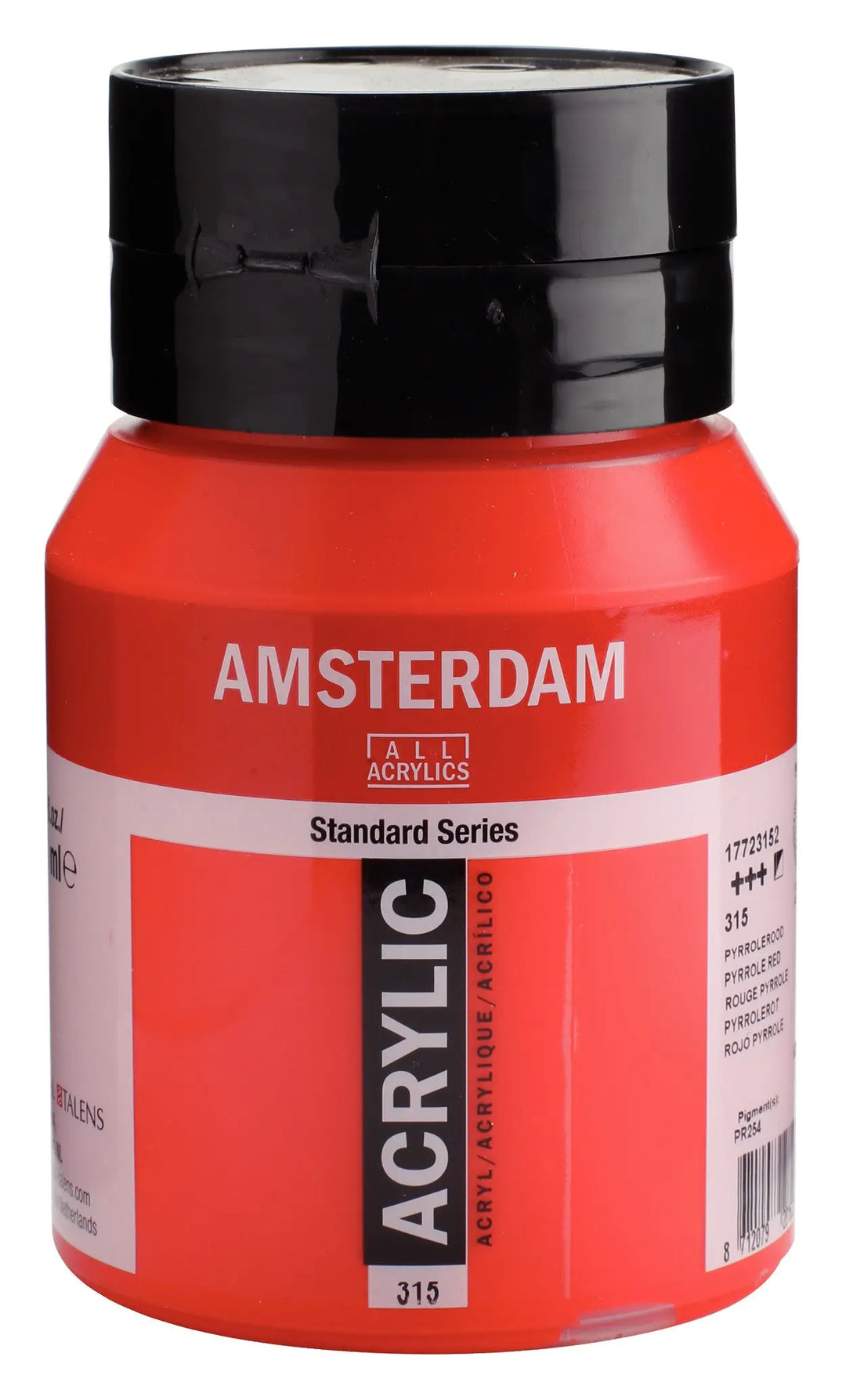 Amsterdam Standard Series Acrylfarbe Flasche 500 ml Pyrrolrot 315