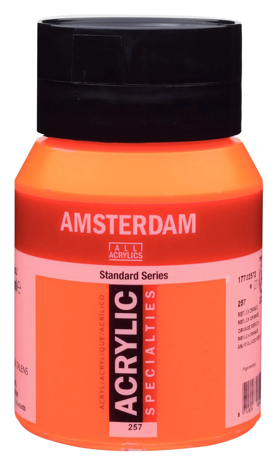 Amsterdam Standard Series Acrylfarbe Flasche 500 ml Reflexorange 257