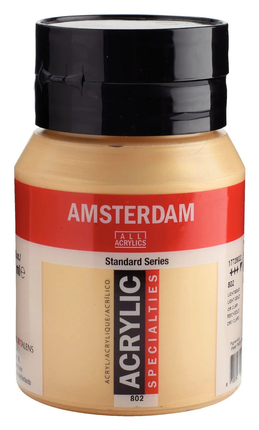 Amsterdam Standard Series Acrylfarbe Flasche 500 ml Reichgold 802