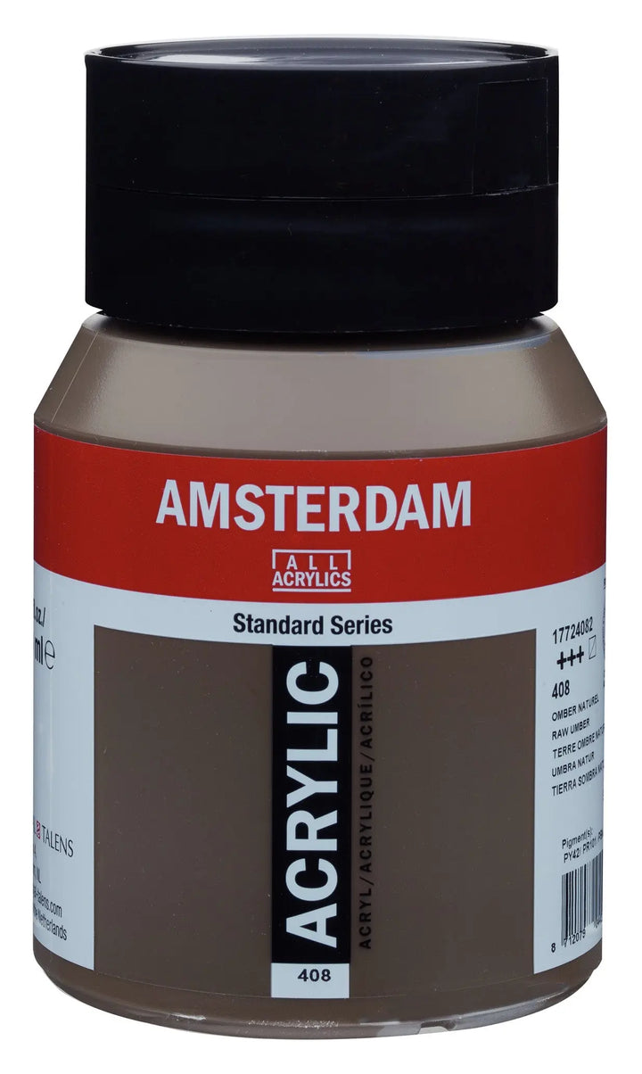 Amsterdam Standard Series Acrylfarbe Flasche 500 ml Umbra Natur 408