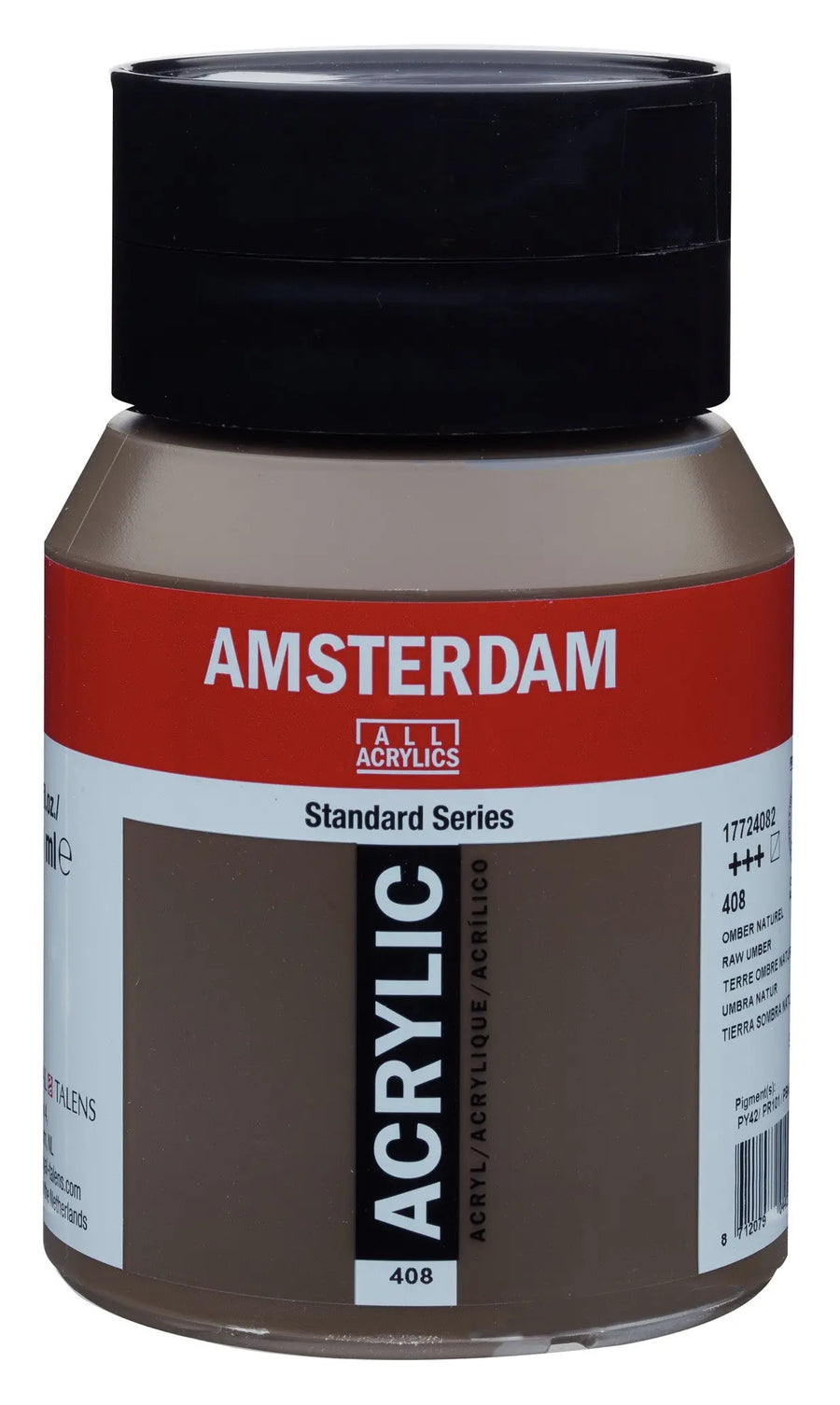 Amsterdam Standard Series Acrylfarbe Flasche 500 ml Umbra Natur 408