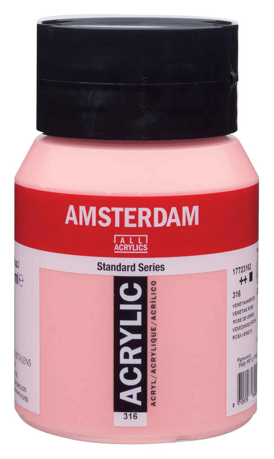 Amsterdam Standard Series Acrylfarbe Flasche 500 ml Venezianischrosa 316