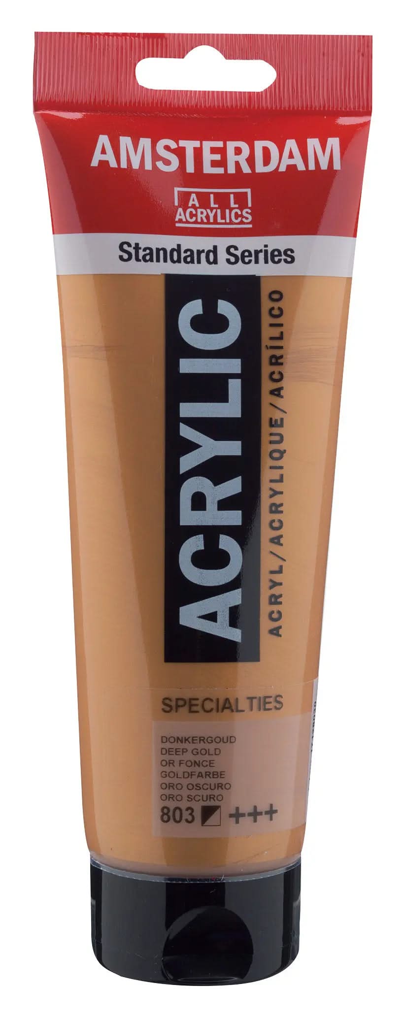 Amsterdam Standard Series Acrylfarbe Tube 250 ml Goldfarbe 803 - Kidis Art