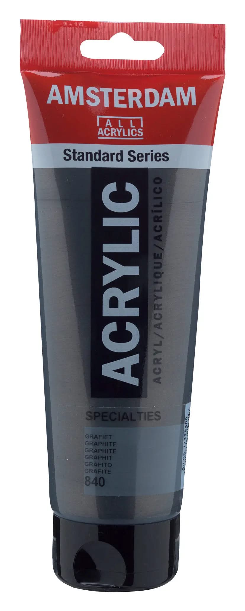 Amsterdam Standard Series Acrylfarbe Tube 250 ml Graphite 840 - Kidis Art